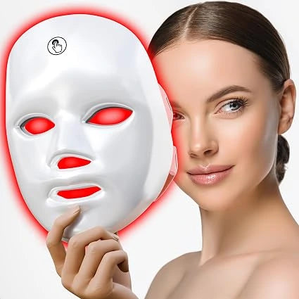 7-1 Color Red Light Therapy Facial Mask – Advanced At-Home Skincare