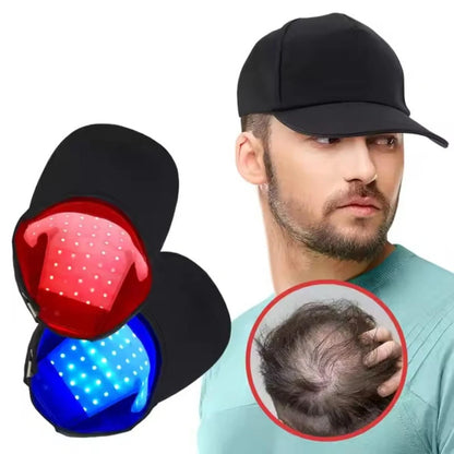 Red Light Hair Growth Cap  Infrared Anti-hair Loss Therapy Device Prevents Hair Loss and Promotes Scalp Blood Circulation