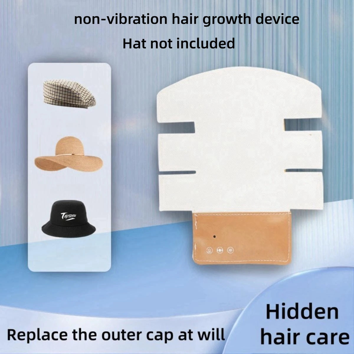 Red Light Hair Growth Cap  Infrared Anti-hair Loss Therapy Device Prevents Hair Loss and Promotes Scalp Blood Circulation